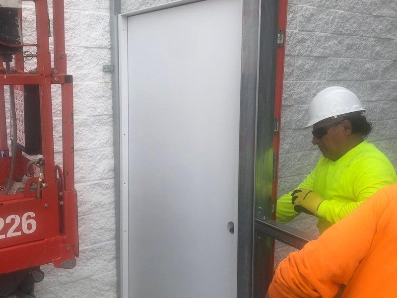 Door and frame installation
